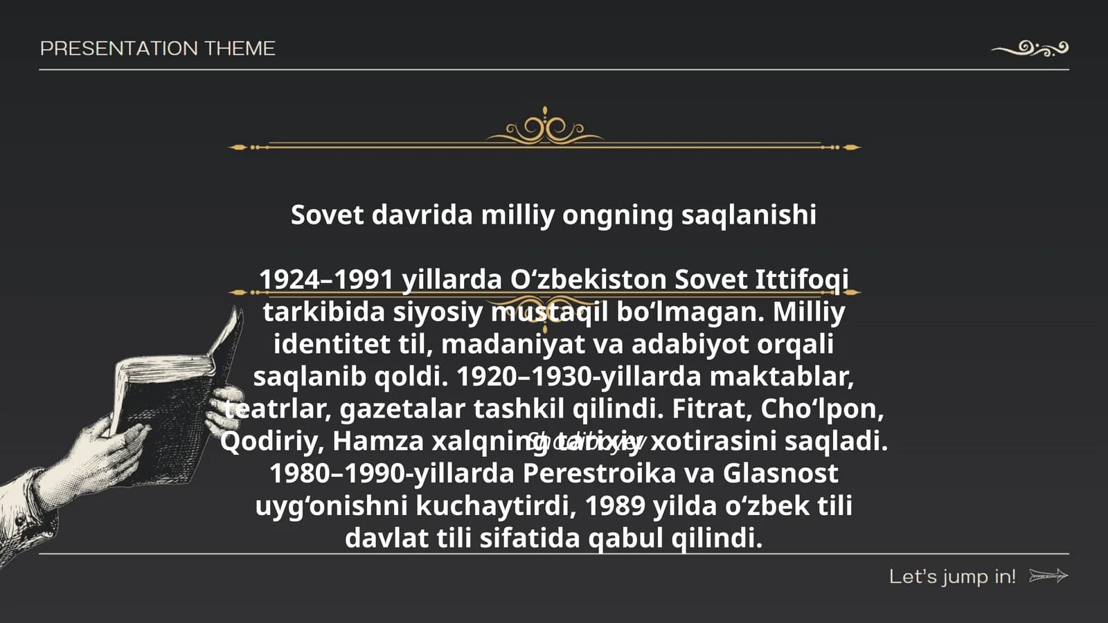 Sovet davrida milliy ongning saqlanishi