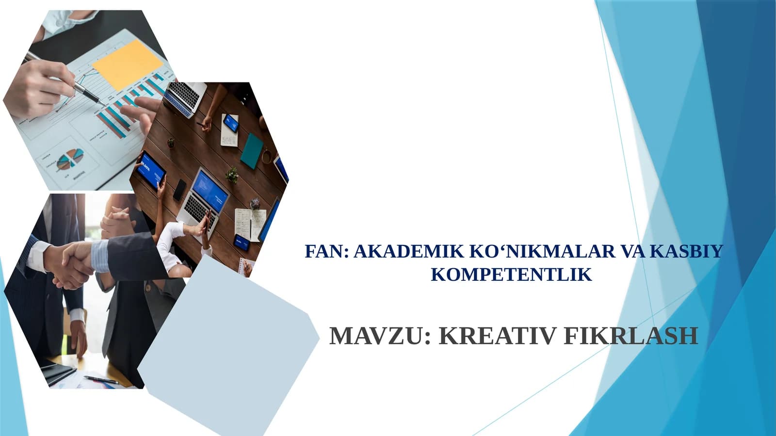 Kreativ fikrlash AKKK