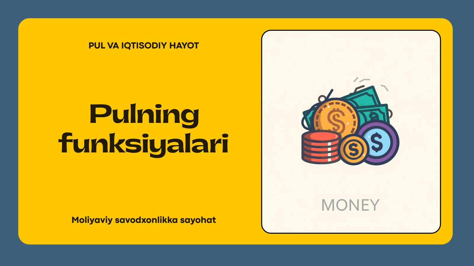 Pulning funksiyalari
