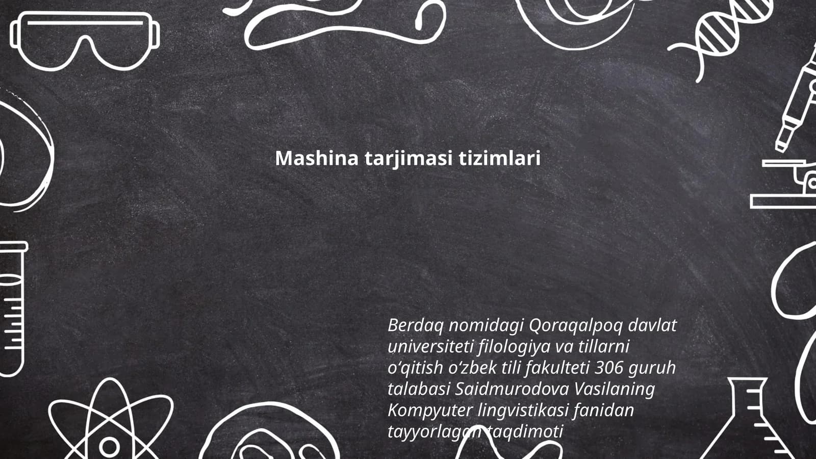 Mashina tarjimasi tizimlari