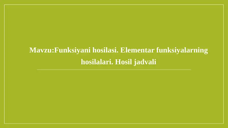 Product slide 1