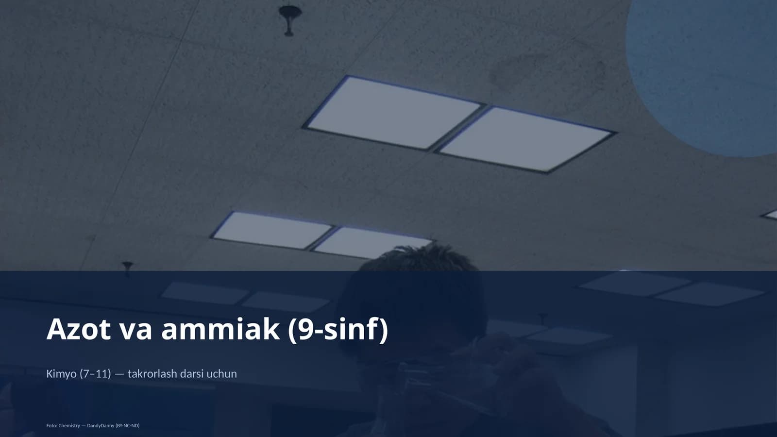 Azot va ammiak (9-sinf)