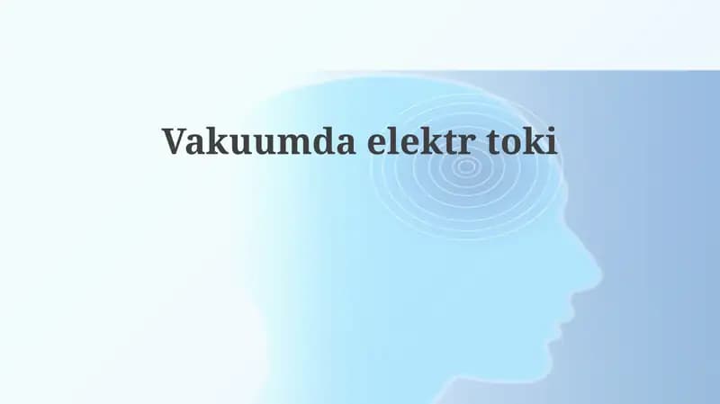 Vakuumdaelektrtoki