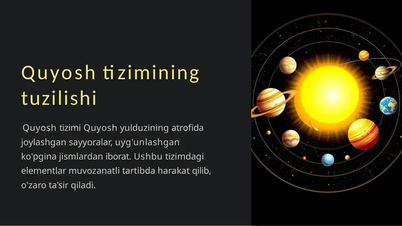 Quyosh tizimi