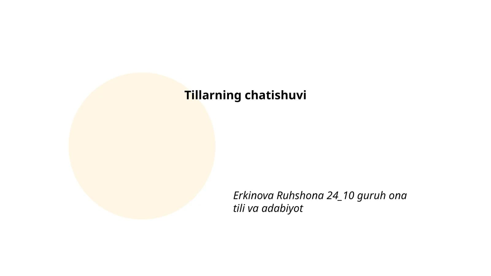 Til va Madaniyat