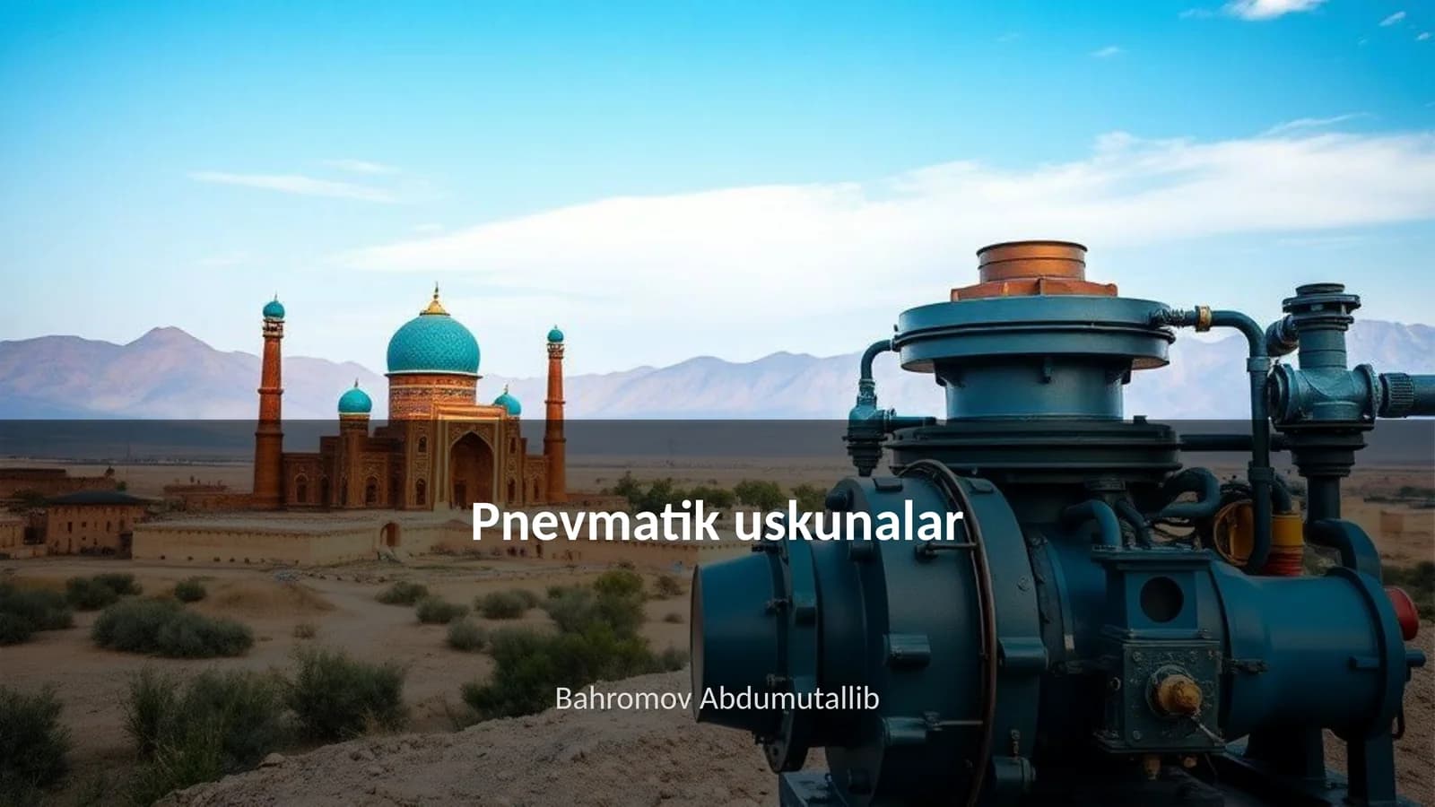 Pnevmatik uskunalar