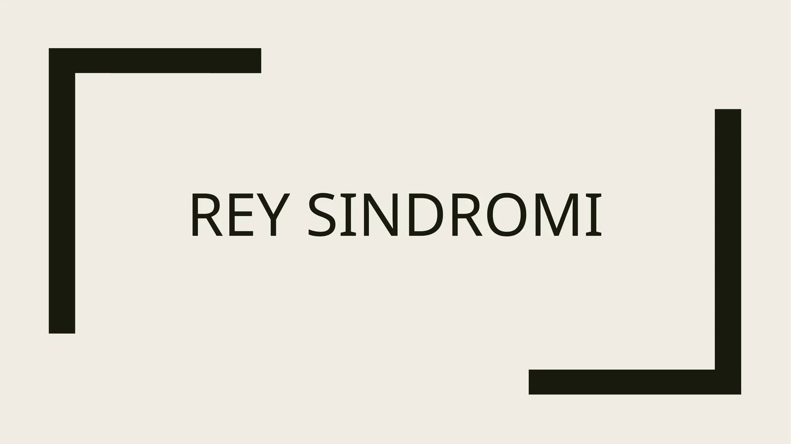 Reysindromi