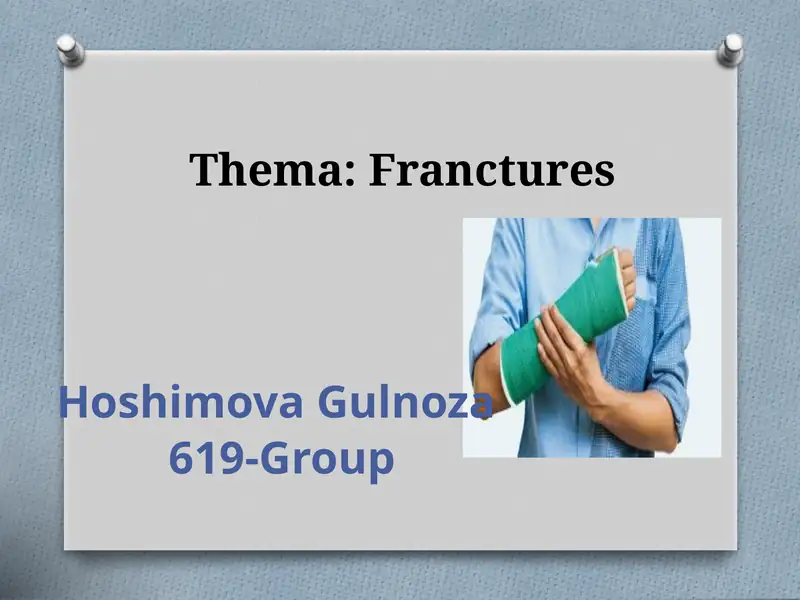 Bone fracture