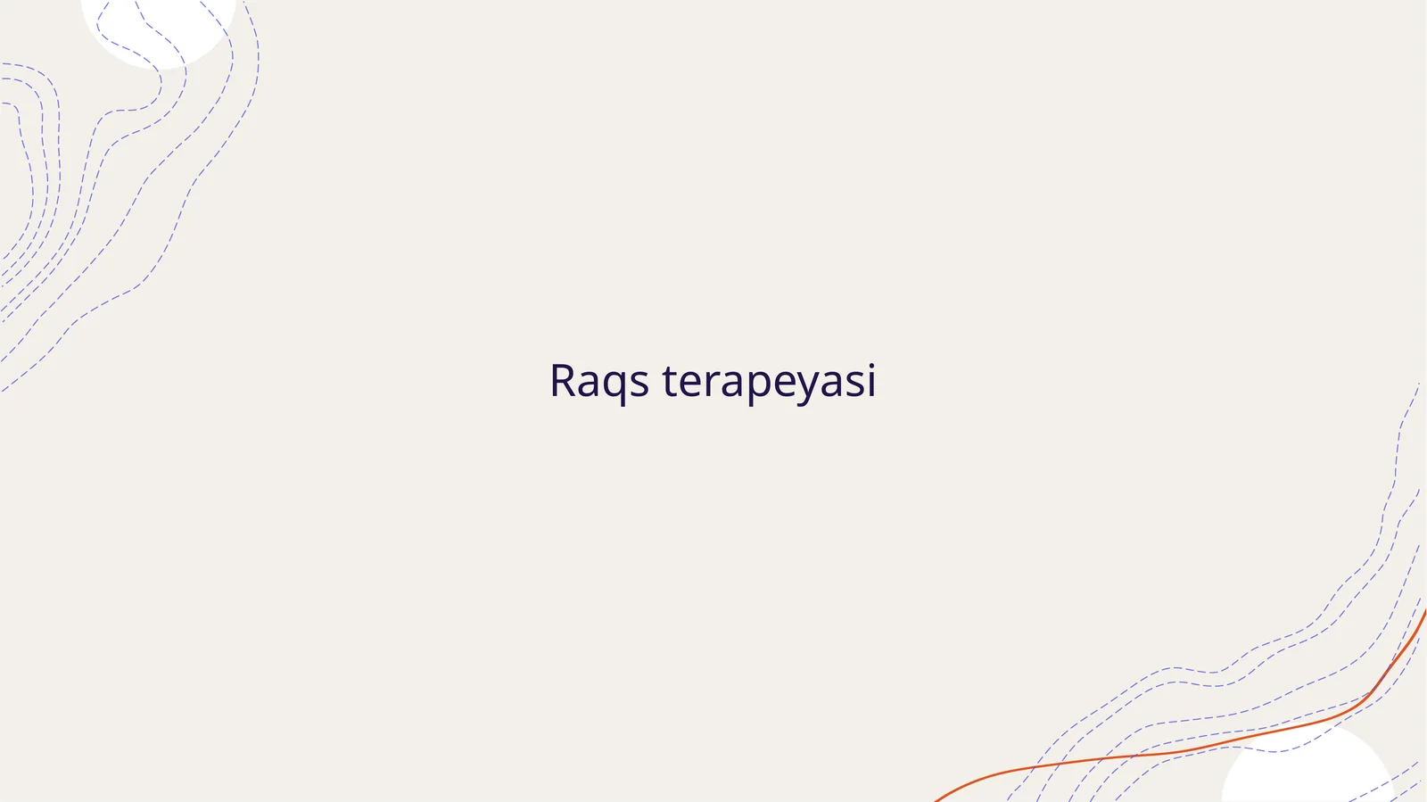 Raqs terapeyasi