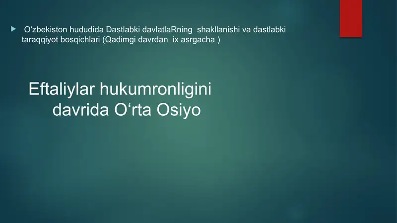Eftaliylar davri