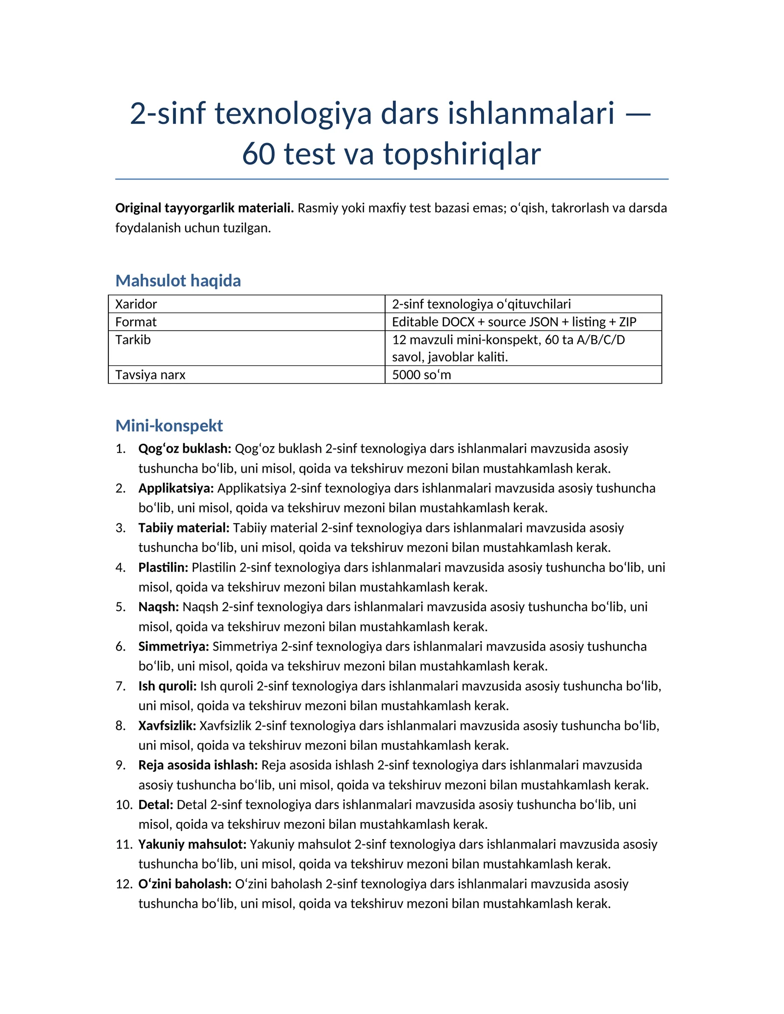 Product slide 1