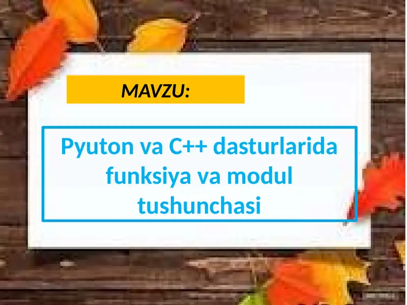 Product slide 1