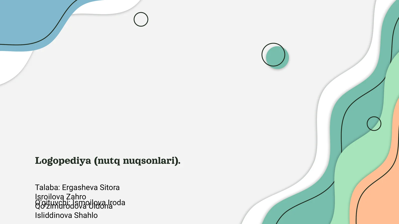 Logopediya (nutq nuqsonlari)