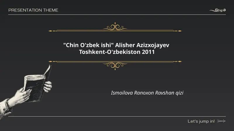 Chin O'zbek ishi