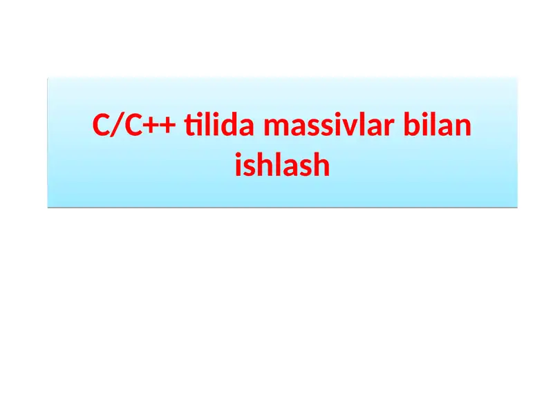 Product slide 1