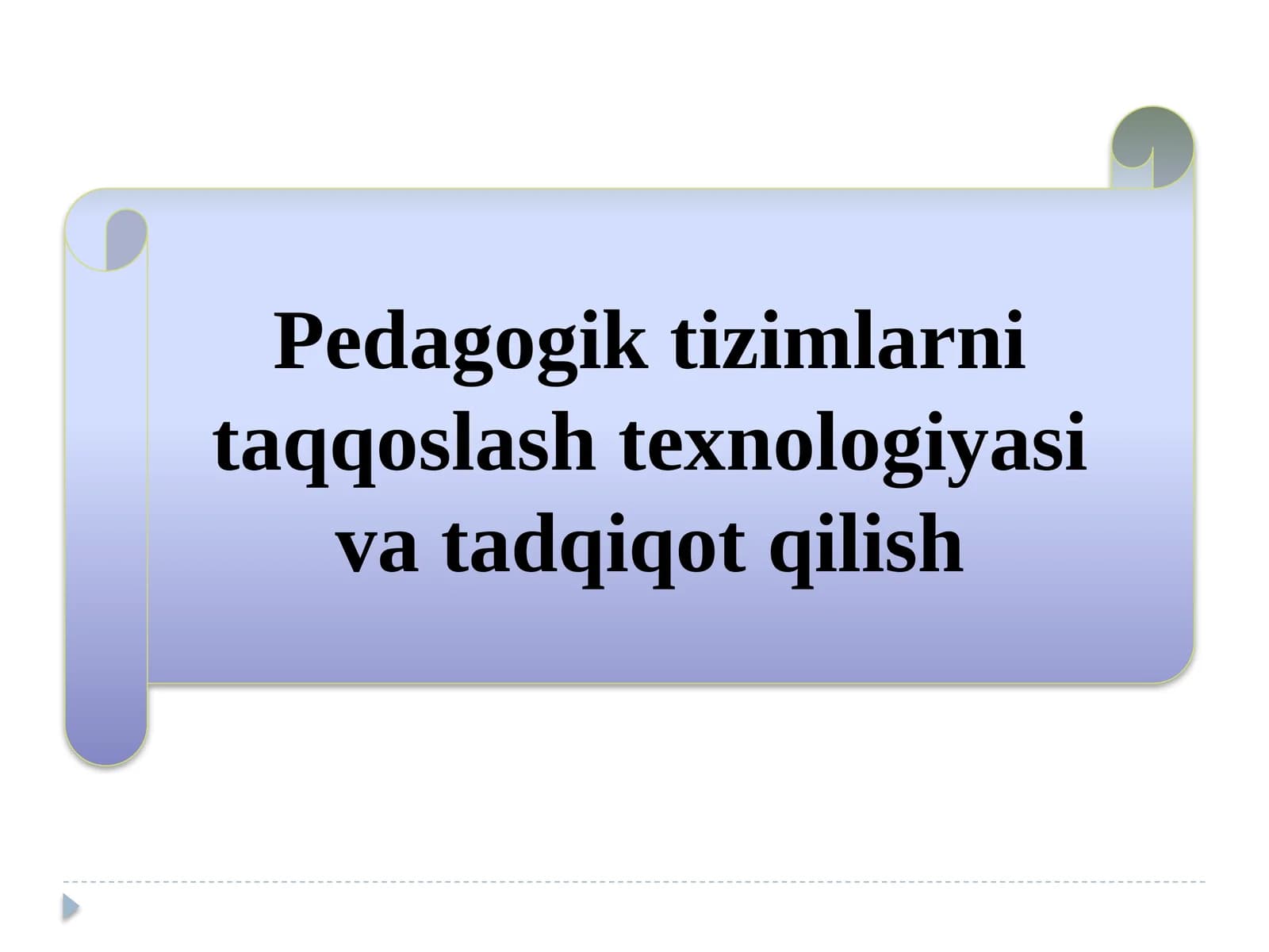 Komprovistik pedagogik tizimlar