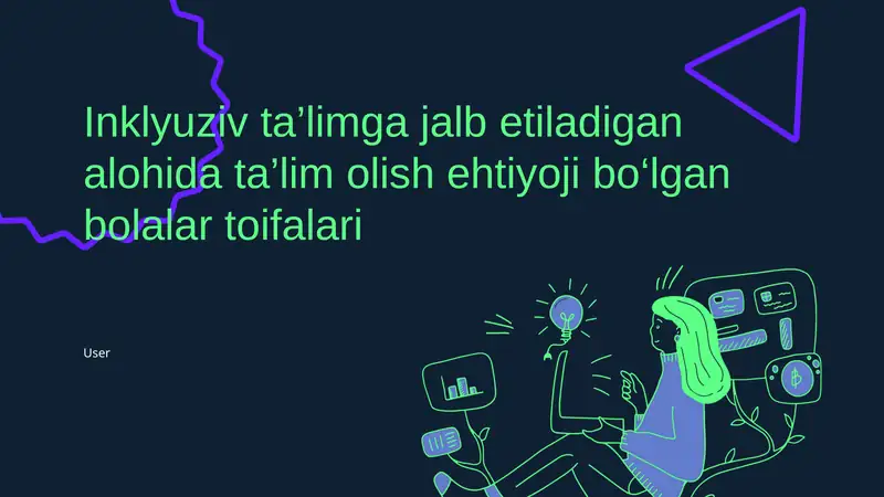 Maxsus ehtiyojli bolalar ta'rifi