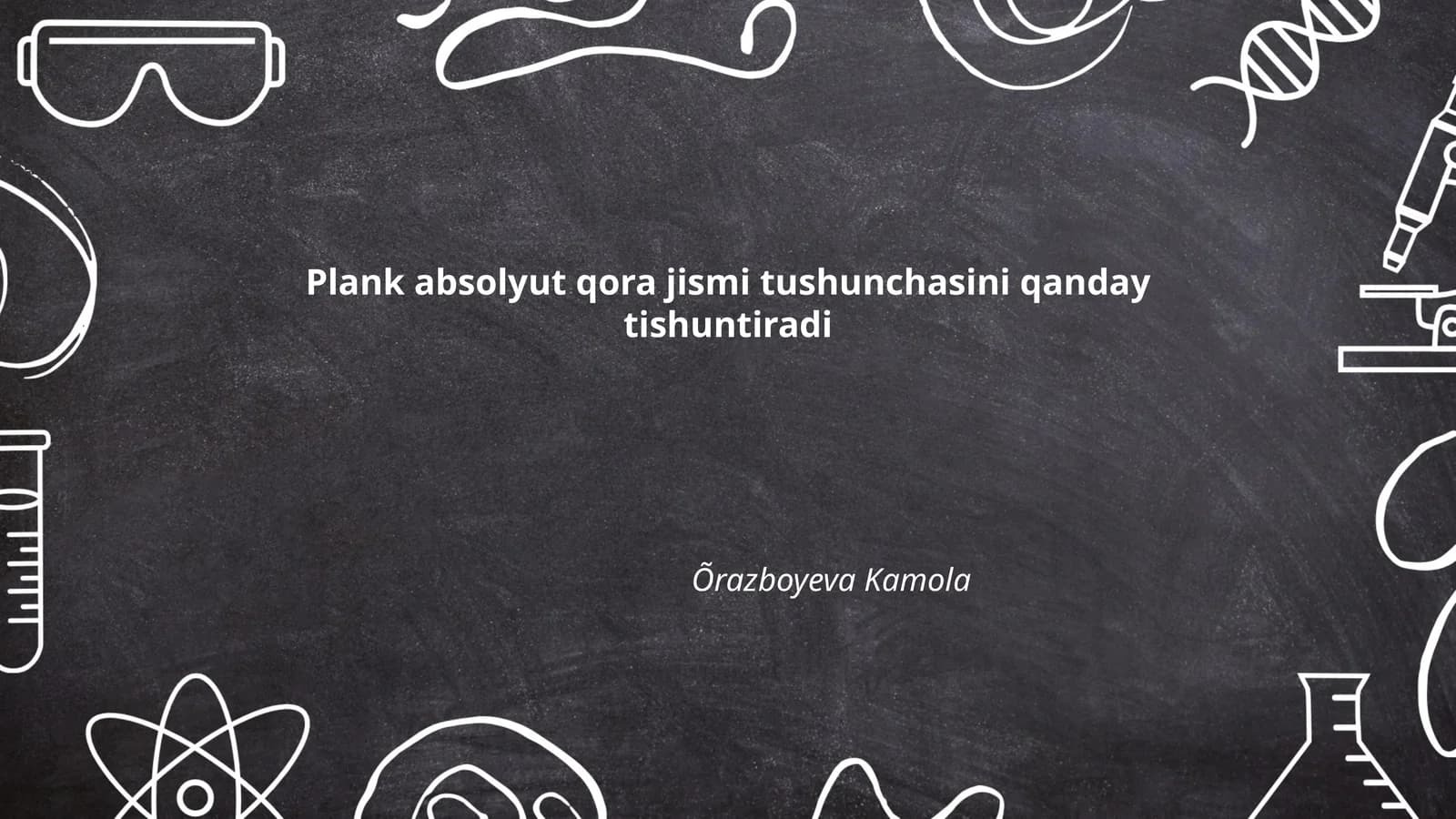 Plank doimiysi