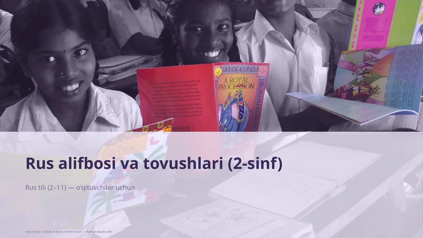 Rus alifbosi va tovushlari (2-sinf)