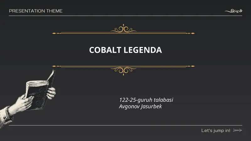 COBALT LEGENDA