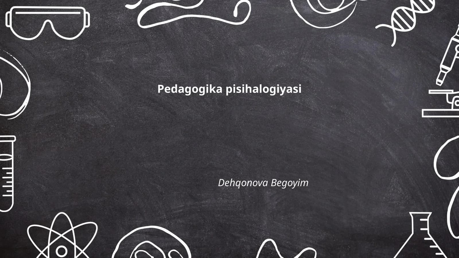 Pedagogika pisihalogiyasi