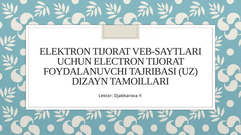 Product slide 1