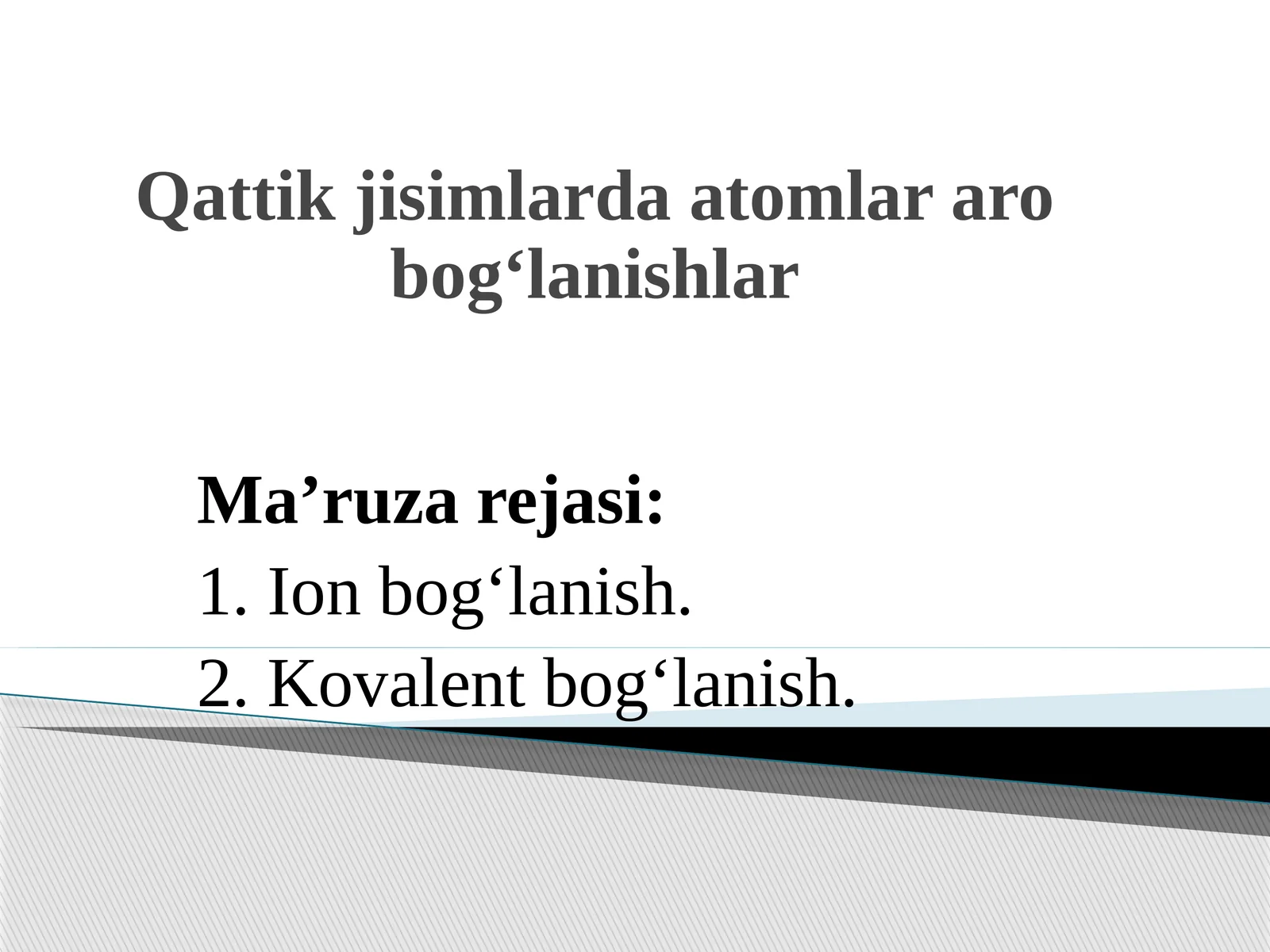 Ion bog'lanish
