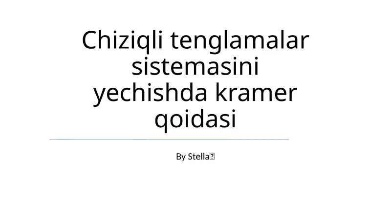 Product slide 1