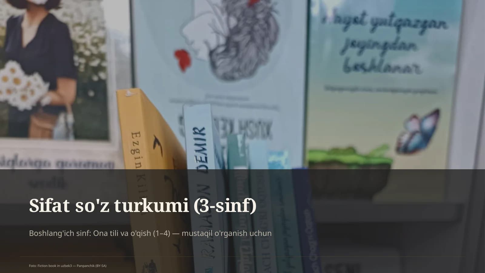 Sifat so'z turkumi (3-sinf)