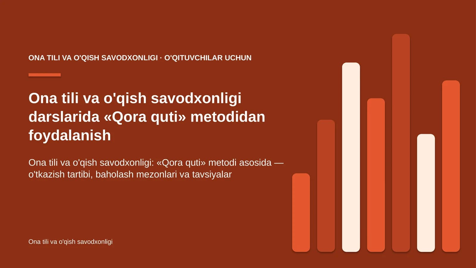 ona tili va o'qish savodxonligi darslarida qora quti metodidan foydalanish 6875