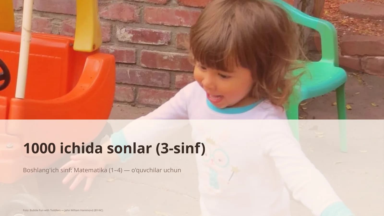 1000 ichida sonlar (3-sinf)