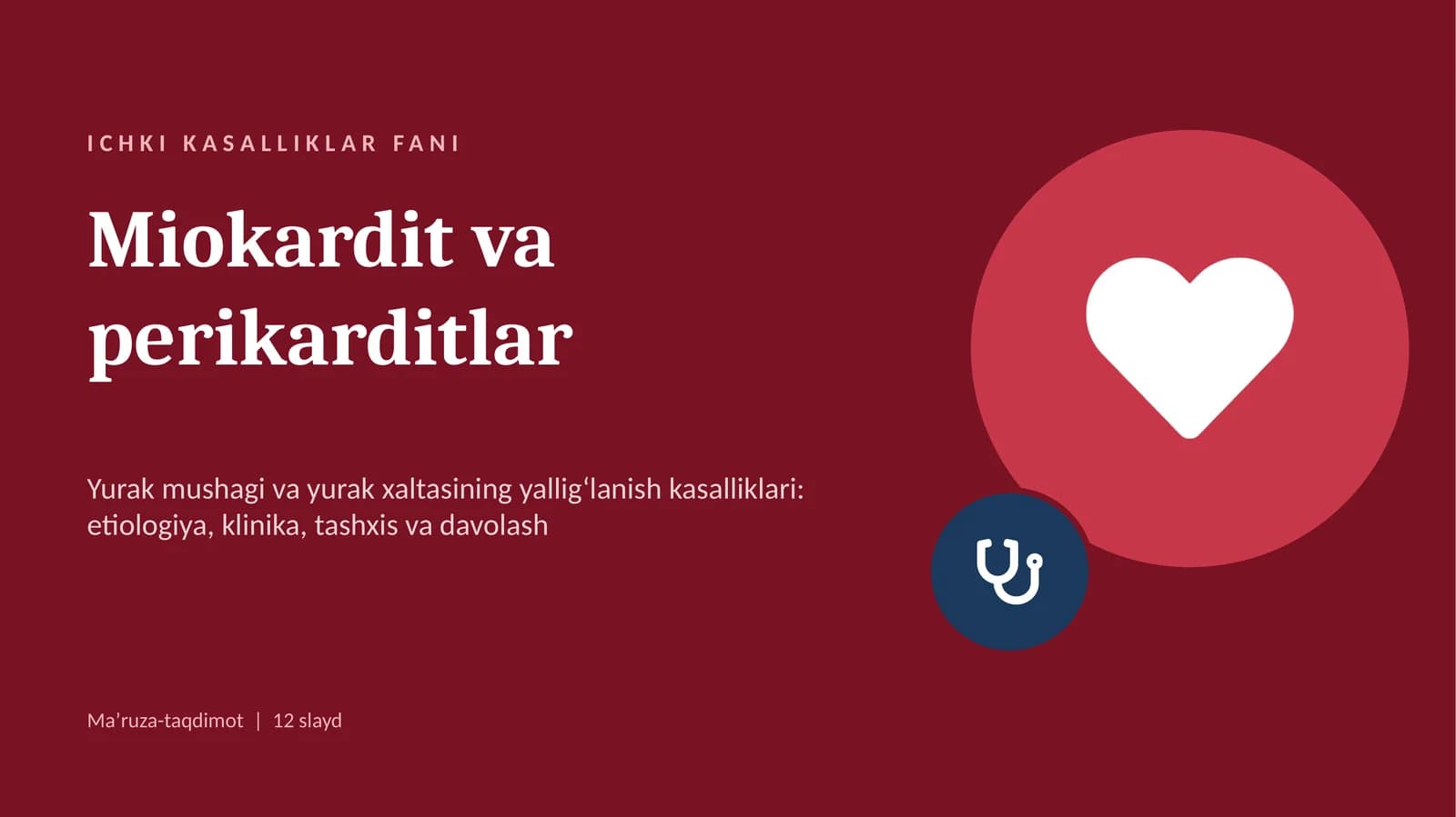 Miokardit perikatditlar