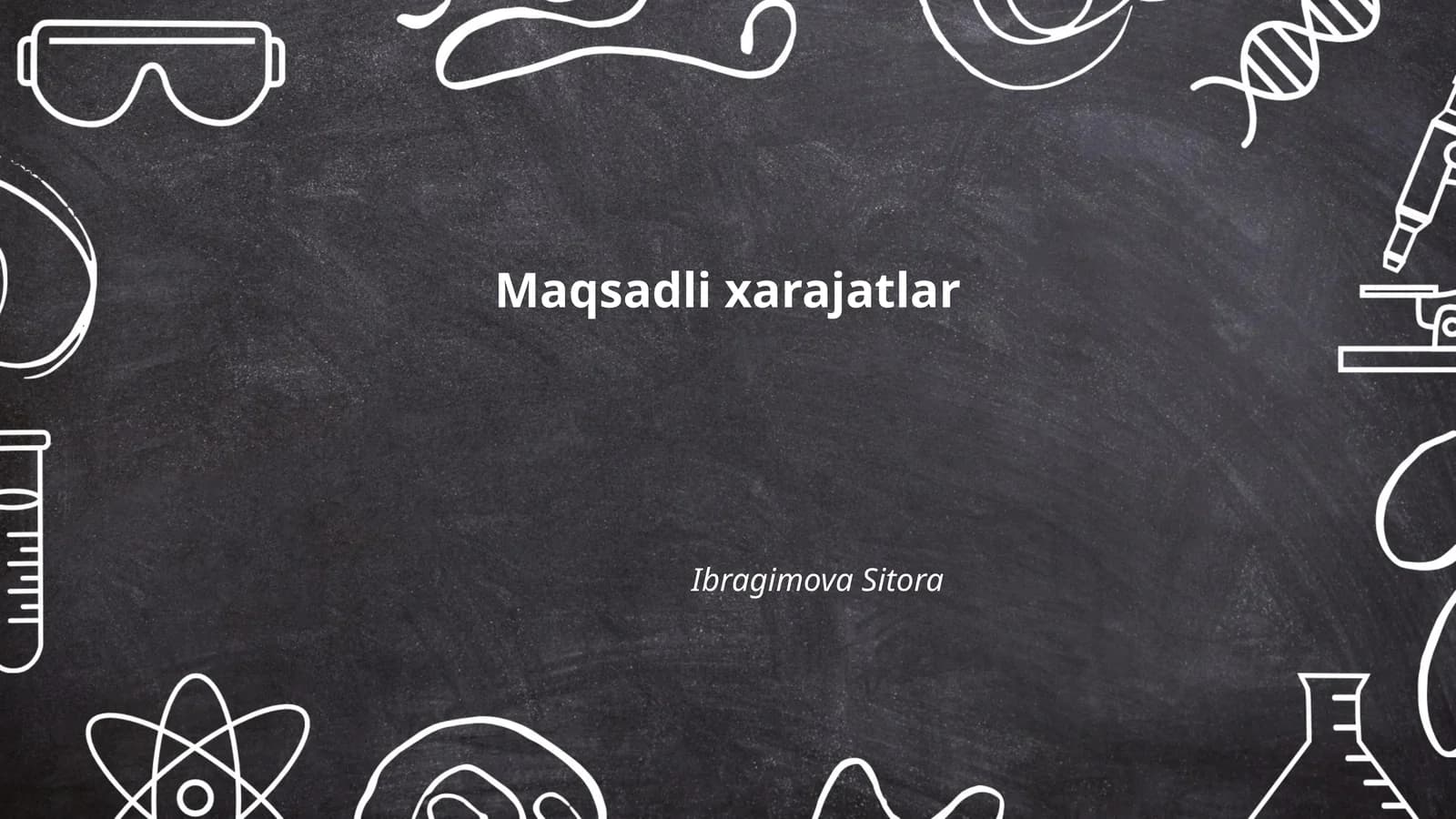 Maqsadli xarajatlar