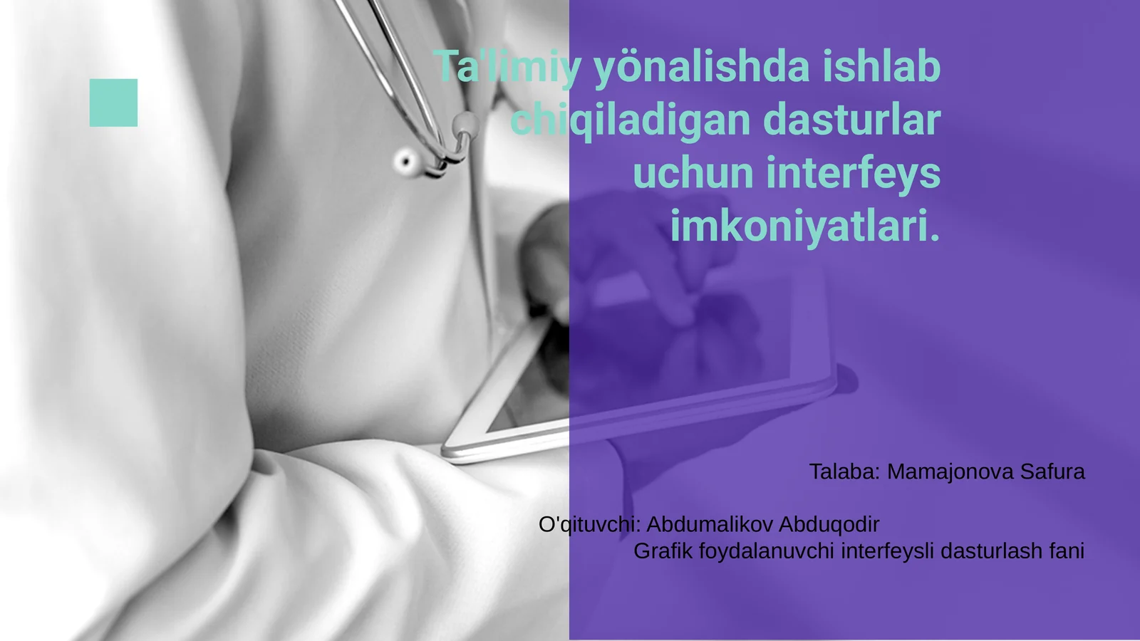 Product slide 1