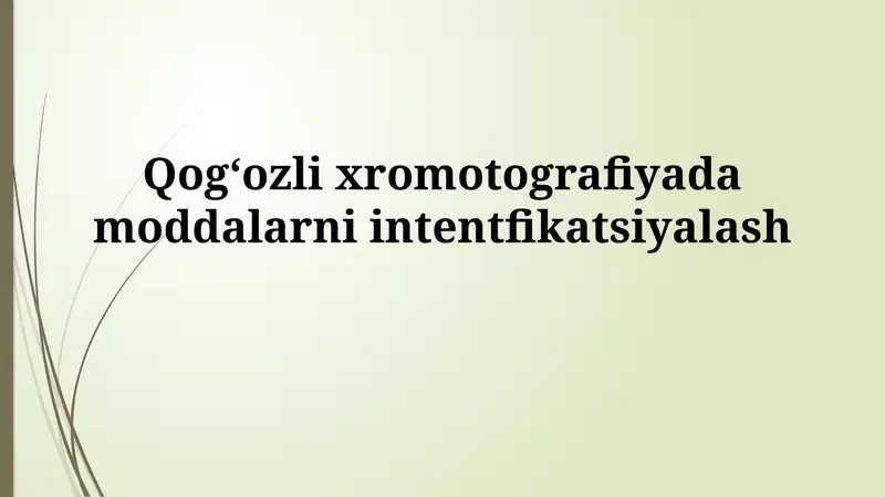 Spektrofotometriya