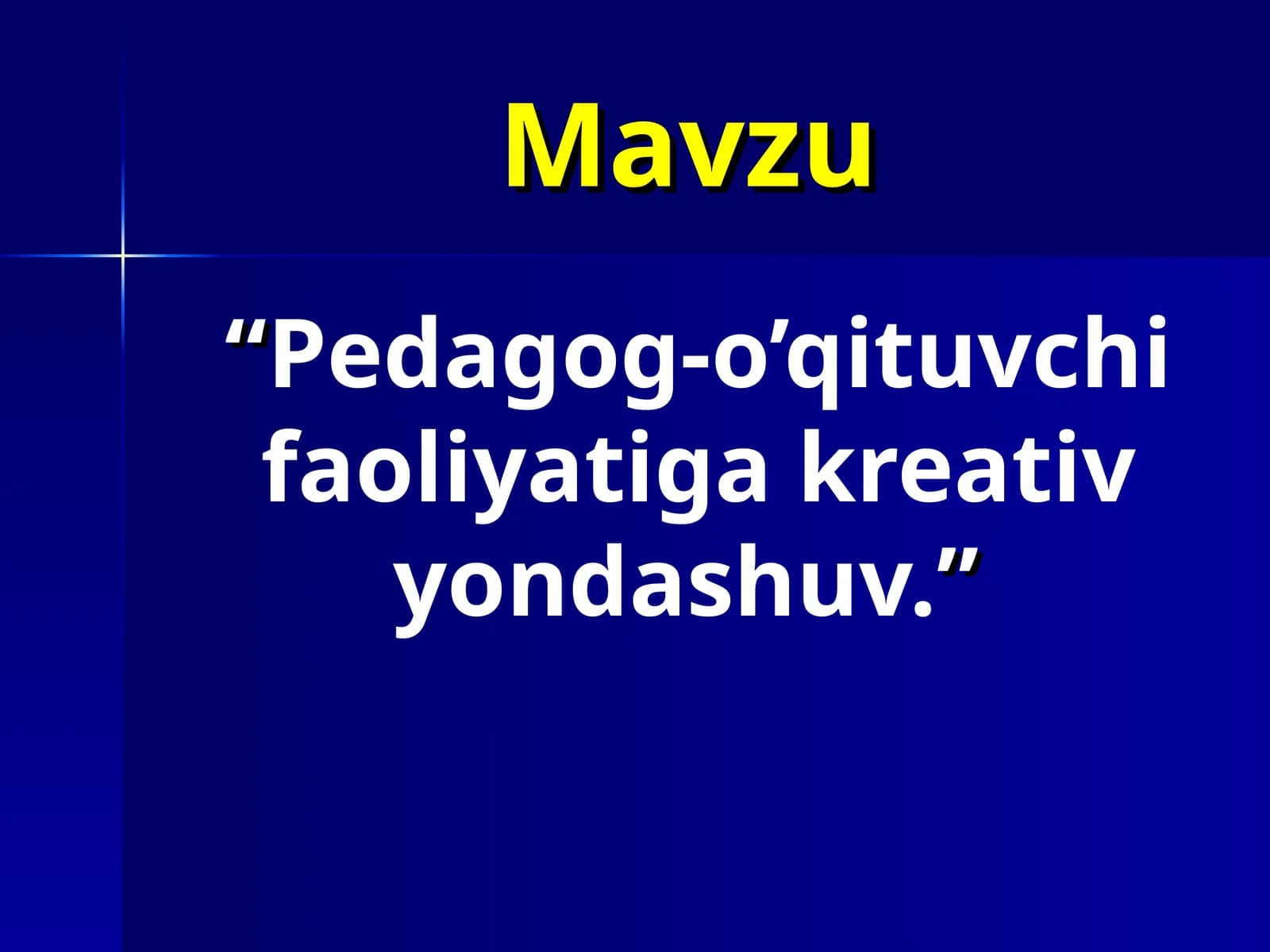 Kasbiy Kompetensiyalar va Tayyorgarlik Modili