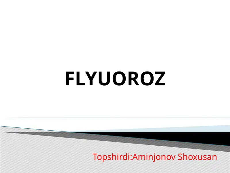 FLYUOROZ