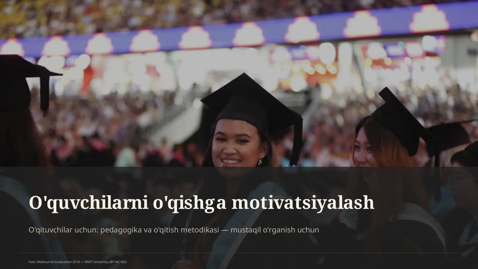 O'qituvchilar uchun: pedagogika va o'qitish metodikasi