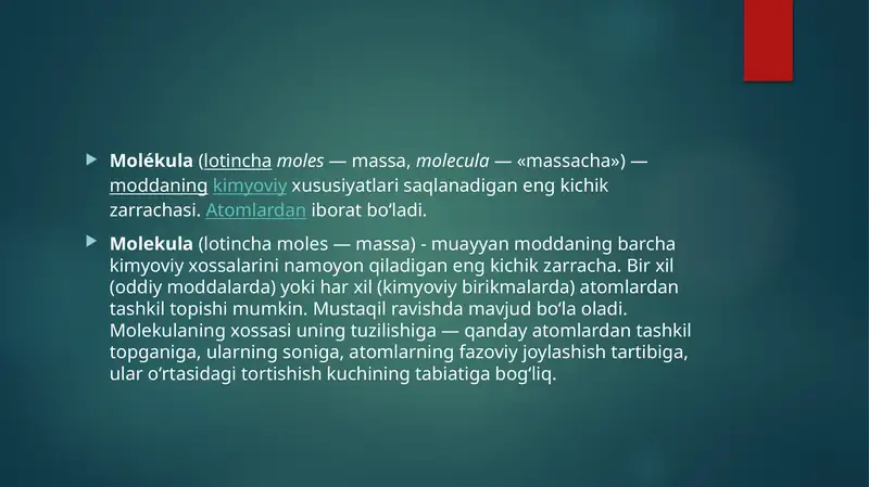 Molékula