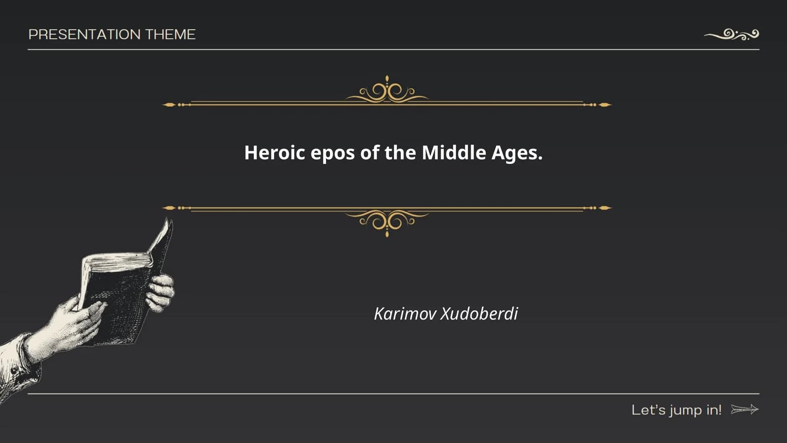 Heroic epos of the Middle Ages