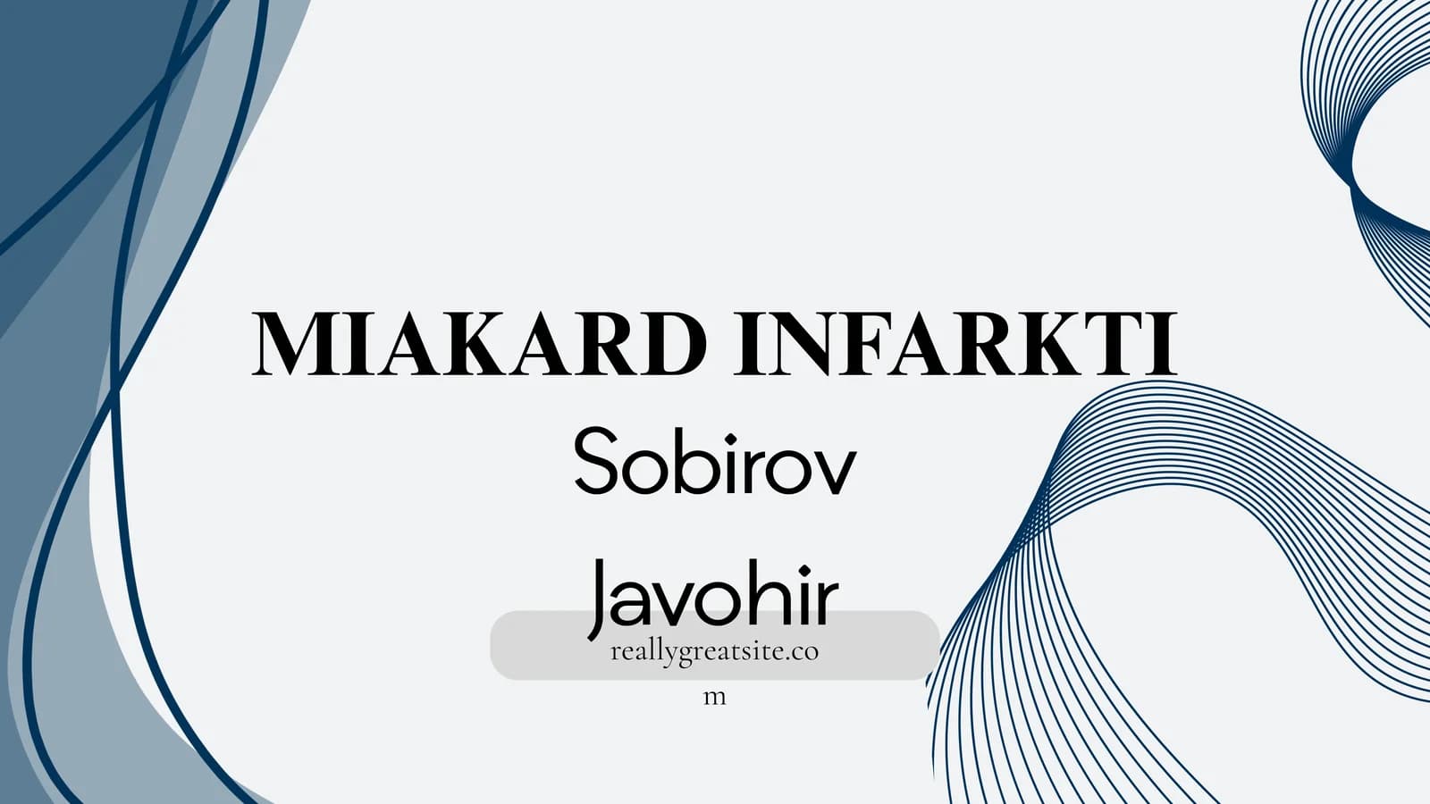 MIAKARD INFARKTI