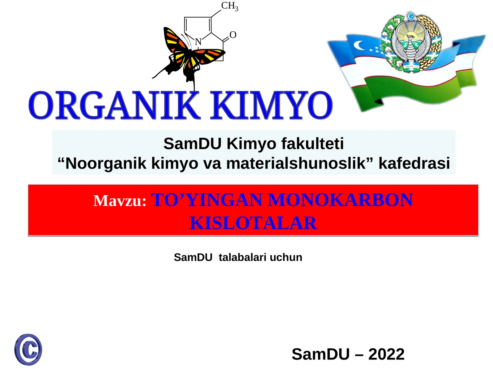 ORGANIK KIMYO
