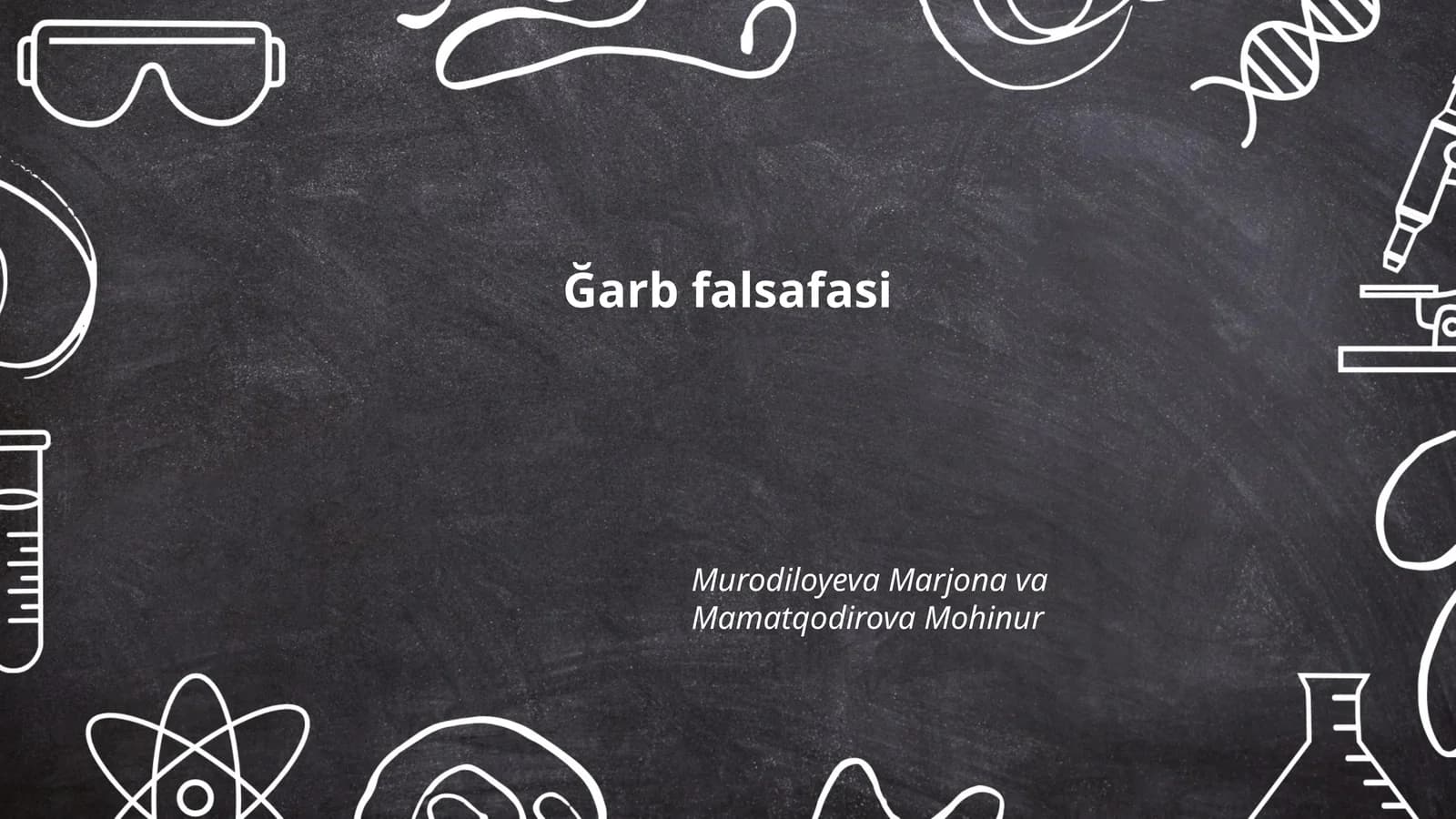 Ğarb falsafasi