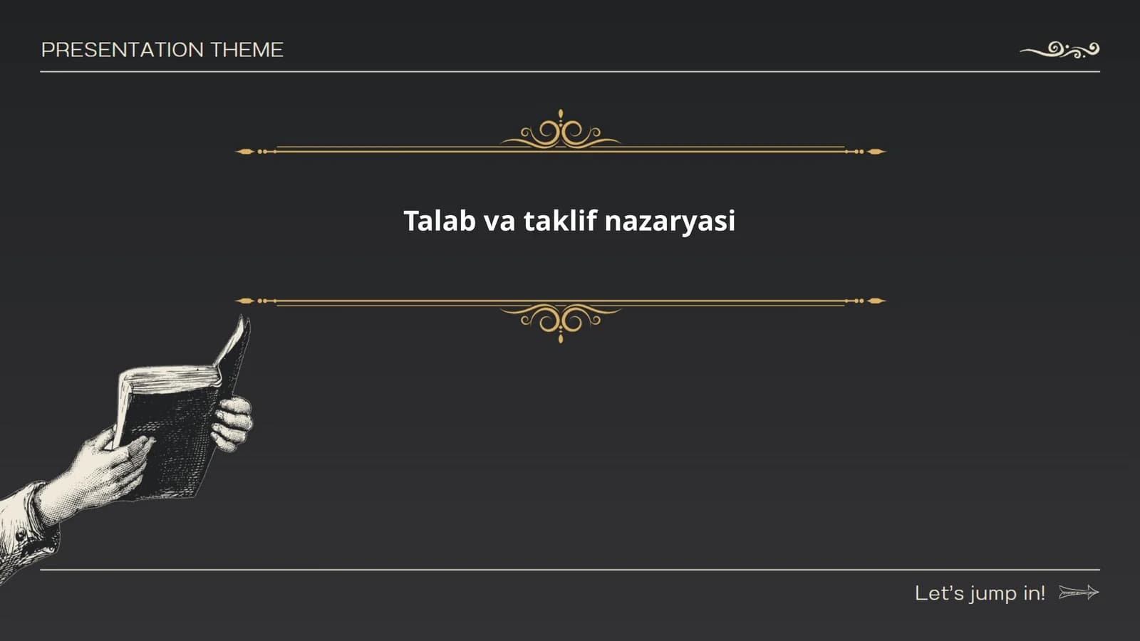 Talab va taklif nazaryasi
