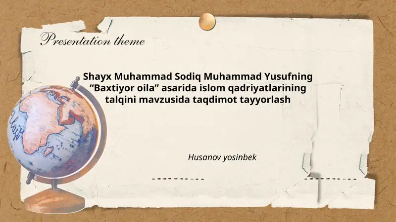 Baxtiyor oila