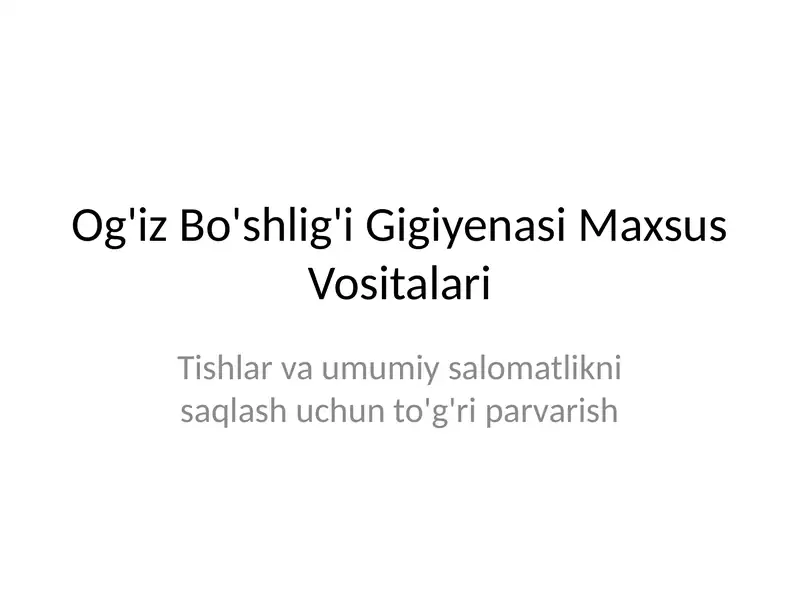 Product slide 1