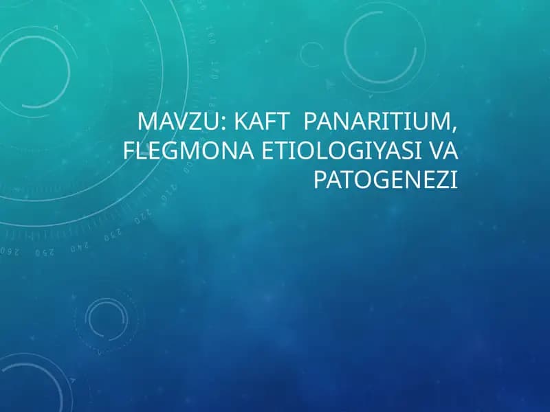 Panaritium