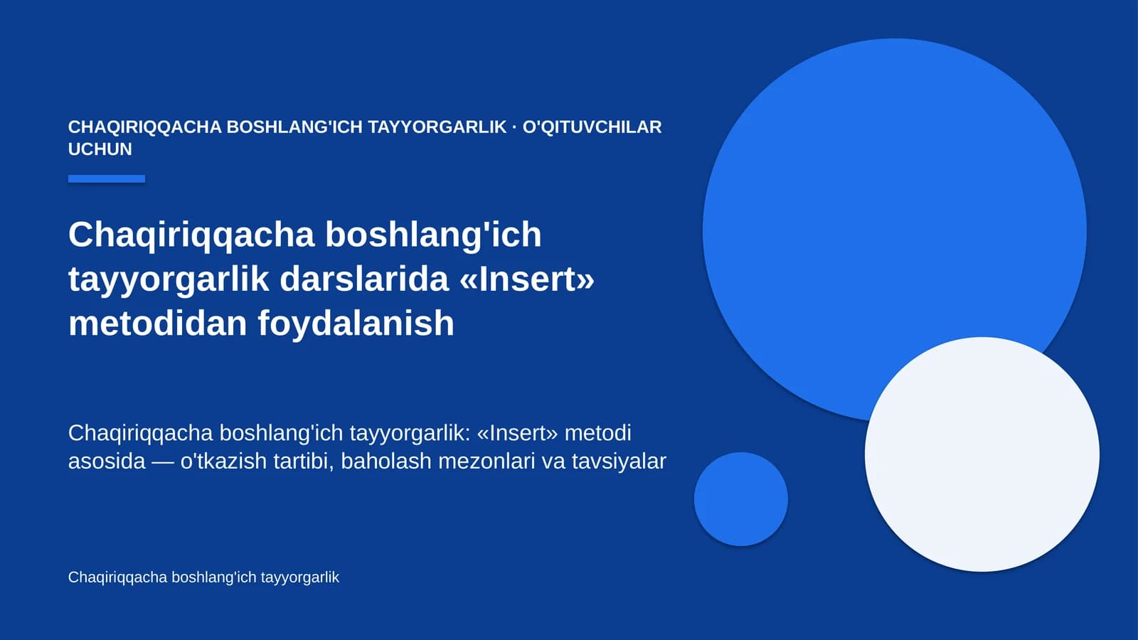chaqiriqqacha boshlang'ich tayyorgarlik darslarida insert metodidan foydalanish 4743