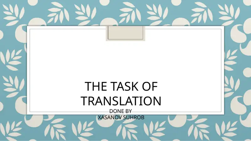 Product slide 1