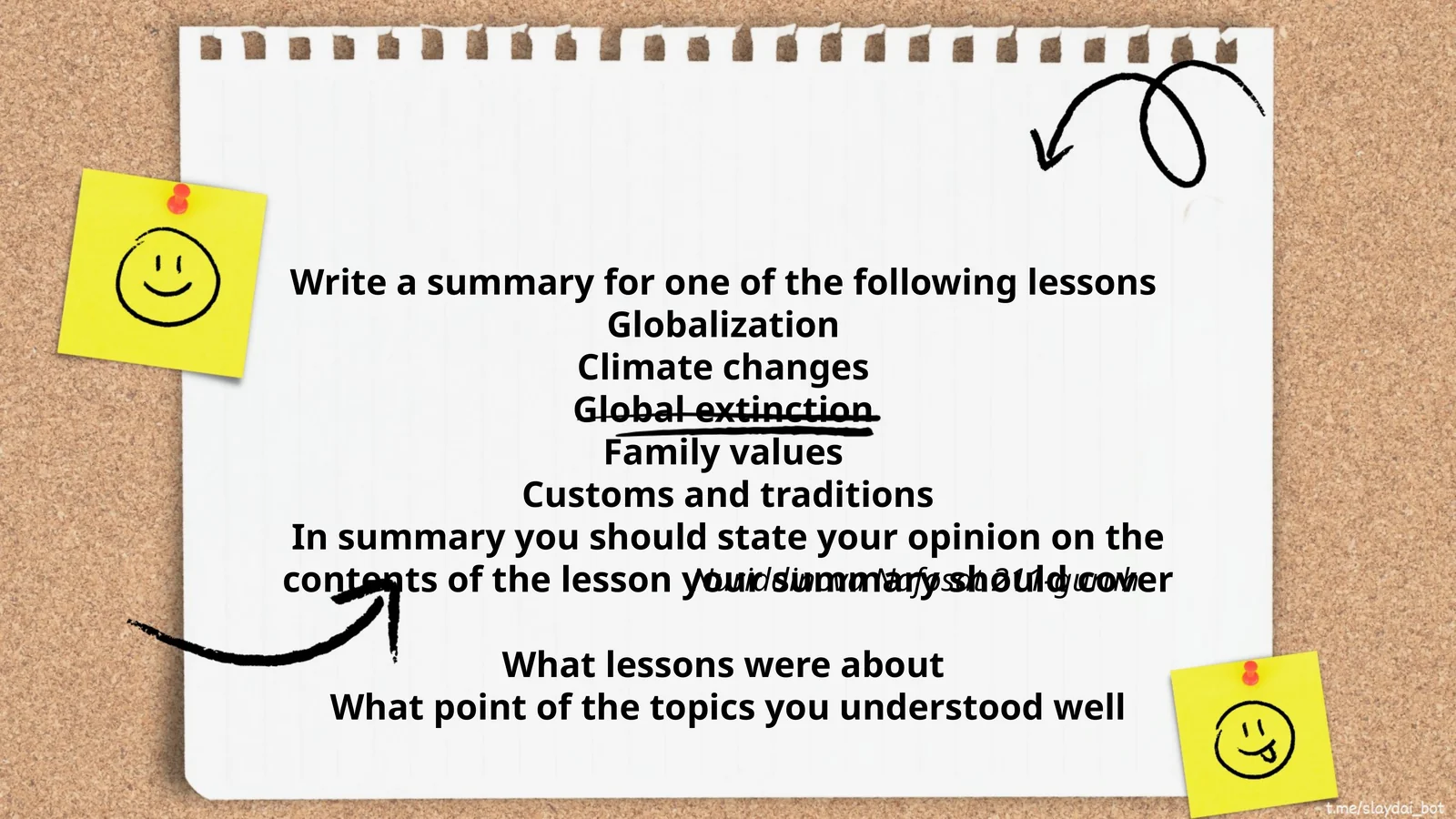 Globalization lesson summary
